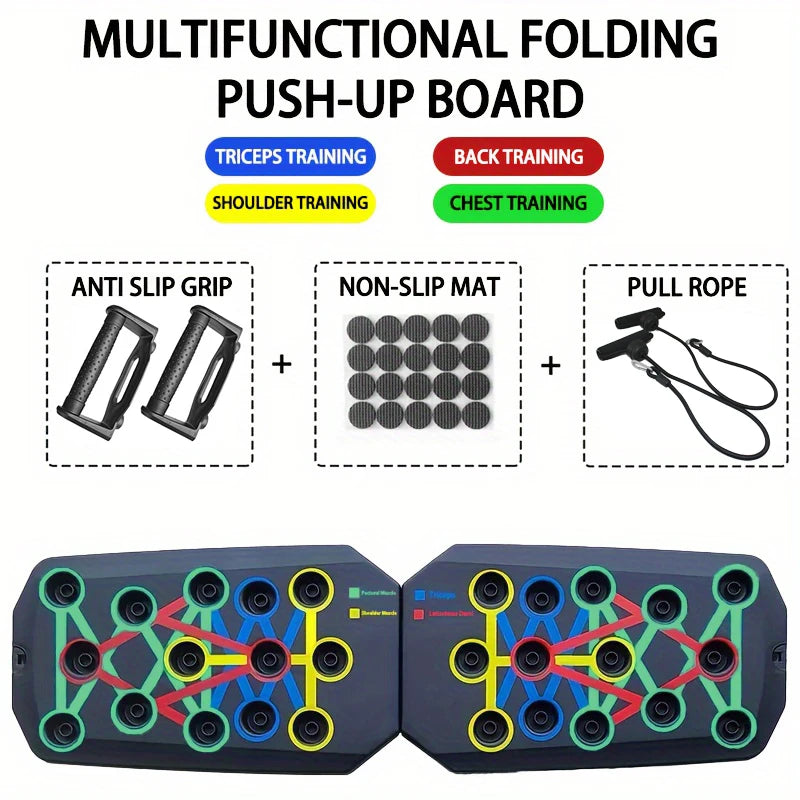 Portable Multifunctional Push-up Board Set